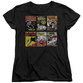 Batman Bm Covers Short Sleeve Womens T-shirt