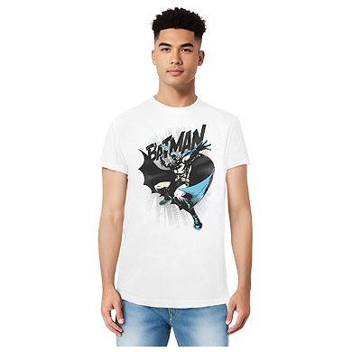 Batman Batarang Throw Short Sleeve Adult T-shirt