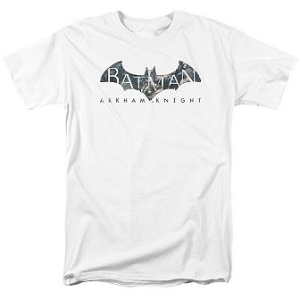 Batman Arkham Knight Descending Logo Short Sleeve Adult T-shirt