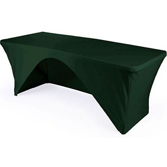 Rectangular Open Back Spandex Tablecloth, 96 By 30 By 30-inch