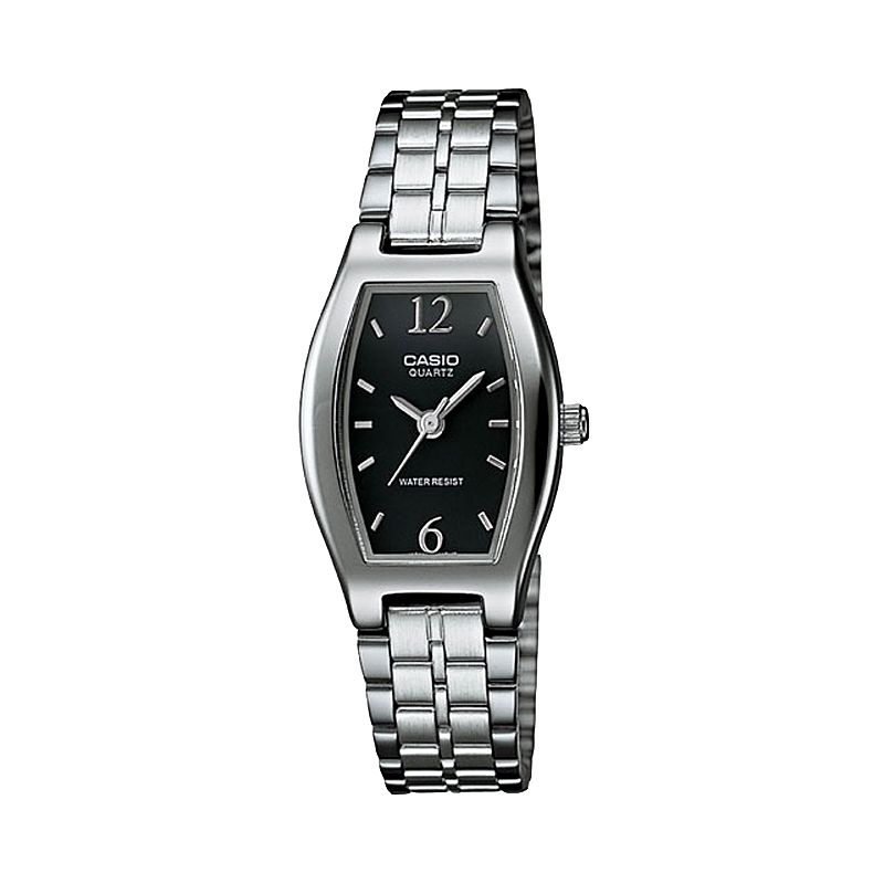 Casio Women's Stainless Steel Watch - LTP1254D-1A, Silver Tone
