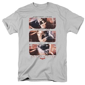 Batman Arkham City All In Short Sleeve Adult T-shirt