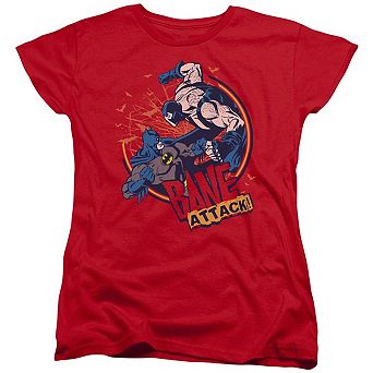 Batman Bane Attack! Short Sleeve Womens T-shirt