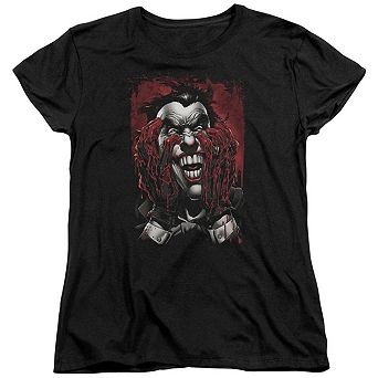 Batman Blood In Hands Short Sleeve Womens T-shirt