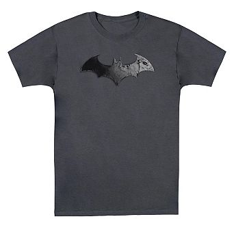 Batman Arkham City Bat Logo Short Sleeve Adult T-shirt
