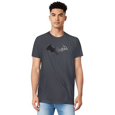 Batman Arkham City Bat Logo Short Sleeve Adult T-shirt