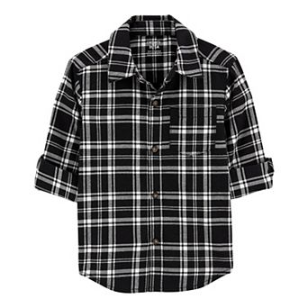 Baby Boy Carter's Plaid Twill Button-Down Shirt