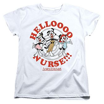 Animaniacs Hello Nurse Short Sleeve Women´s T-Shirt