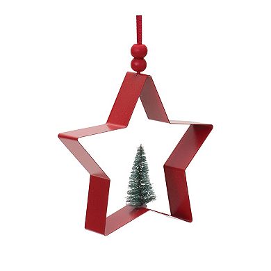 Star And Pine Tree Cookie Cutter Ornament (Set Of 6)