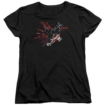 Batman Arkham Knight Ak Tech Short Sleeve Womens T-shirt