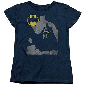 Batman Bat Knockout Short Sleeve Womens T-shirt