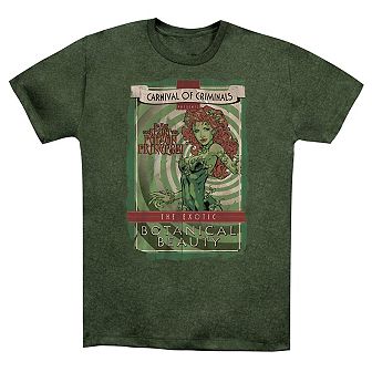 Batman Botanical Beauty Adult Heather T-shirt
