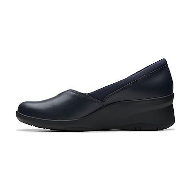 Clarks Suttyn Walk Women's Leather Wedges