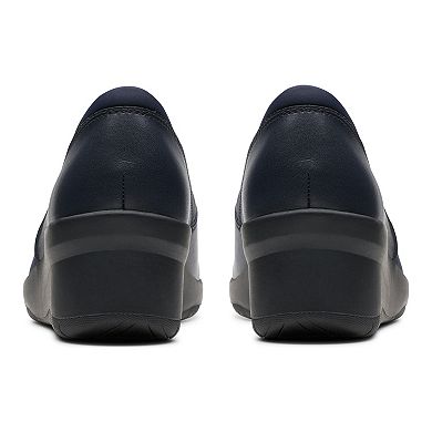 Clarks Suttyn Walk Women's Leather Wedges