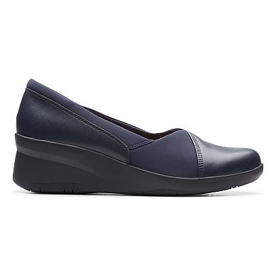 Clarks Suttyn Walk Women's Leather Wedges