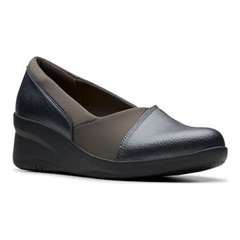 Clarks® Suttyn Walk Women's Leather Wedges