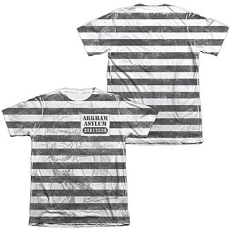 Batman Arkhams Finest Adult 65/35 Poly/cotton Short Sleeve T-shirt