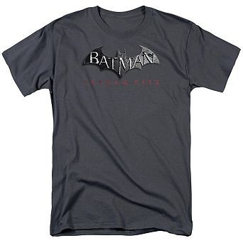 Batman Arkham City Logo Short Sleeve Adult T-shirt