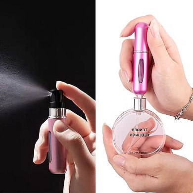 Dream Travel Refillable Perfume Travel Bottles 5-pack Set