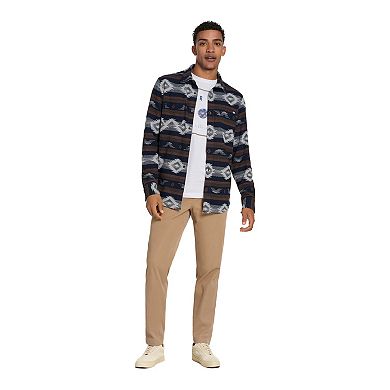 Men's Hurley Button Down Sweater Flannel