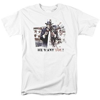 Batman Arkham City We Want You Short Sleeve Adult T-shirt