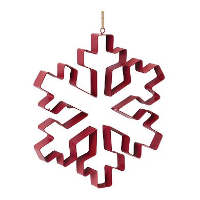 Snowflake Cookie Cutter Ornament (Set Of 4)