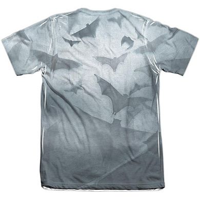 Batman Bats Logo Adult 65/35 Poly/cotton Short Sleeve T-shirt
