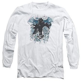 Batman Arkham Knight I Know Long Sleeve Adult T-shirt