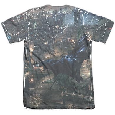 Batman Arkham Knight Into The Night Sleeve T-shirt