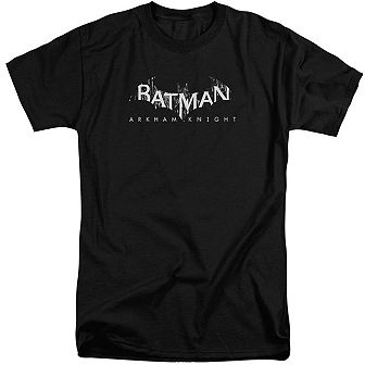 Batman Arkham Knight Ak Splinter Logo Short Sleeve Adult Tall T-shirt