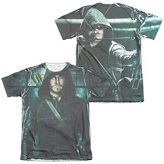 Arrow Two Sides Sleeve T-shirt