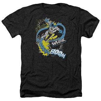 Batman Bat Effects Adult Heather T-shirt