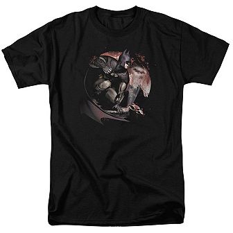 Batman Arkham City Blood Moon Short Sleeve Adult T-shirt