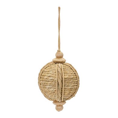 Jute Onion Ornament - Natural (set Of 6)