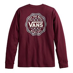 Boys vans clothing best sale