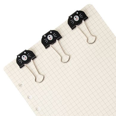 Table Trinkets 12-pc. Cat Binder Clips