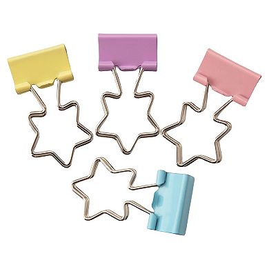 Table Trinkets 10-pc. Star Binder Clip
