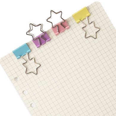 Table Trinkets 10-pc. Star Binder Clip