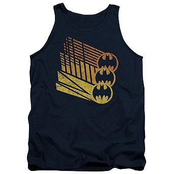 Batman Bat Signal Shapes Adult Tank Top