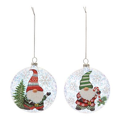Gnome Ball Ornament (set Of 12)