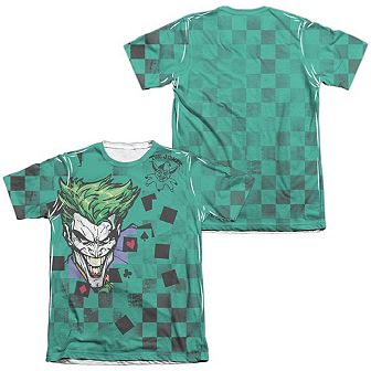 Batman Boxed Clown Sleeve T-shirt