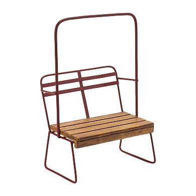 Vintage Ski Chair Lift Ornament (set Of 6)