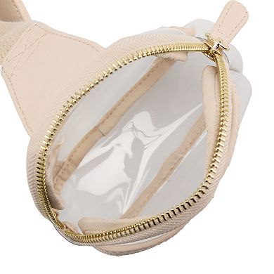 LC Lauren Conrad May Transparent Sling Crossbody Bag