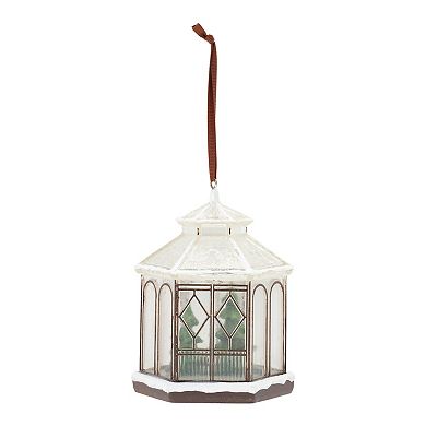 Winter Gazebo Ornament (set Of 4)