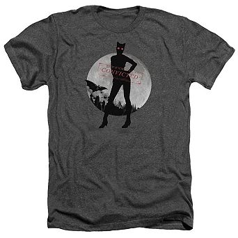 Batman Arkham City Catwoman Convicted Adult Heather T-shirt
