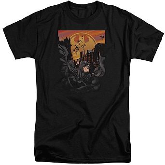 Batman Always On Call Short Sleeve Adult Tall T-shirt