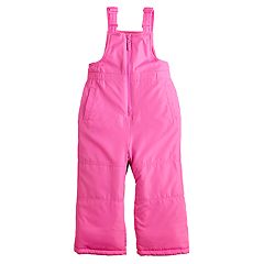 Pink snow bibs store