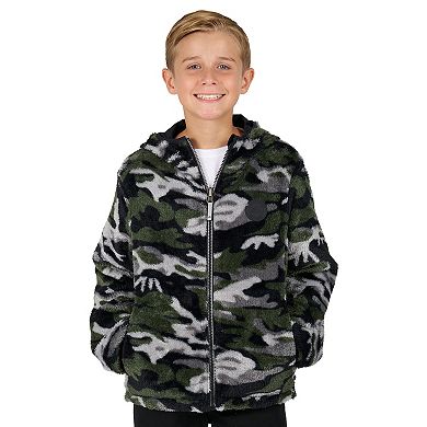 Boys 4-20 ZeroXposur Fuzzy Reversible Jacket