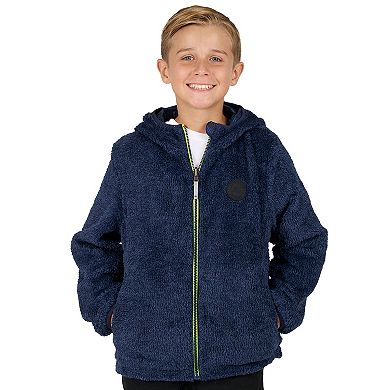 Boys 4-20 ZeroXposur Fuzzy Reversible Jacket