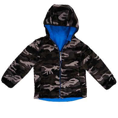 Boys 4-20 ZeroXposur Fuzzy Reversible Jacket